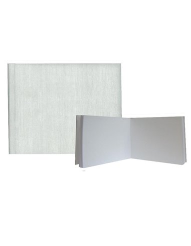 Νext βιβλίο εντυπώσεων λευκό, 23x23εκ., 80 λευκά φύλλα 120γρ.