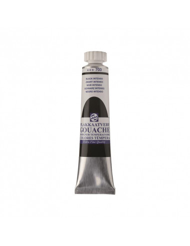 Talens τέμπερες extra fine 703 black intenso 20ml