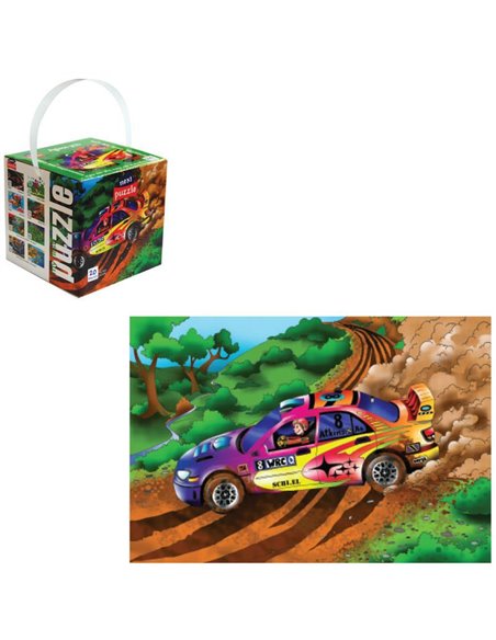Next πάζλ "Αγώνας ράλι" 35x50εκ. 20 τεμαχίων