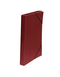 Next κουτί με λάστιχο classic μπορντώ Υ33.5x25x3εκ.
