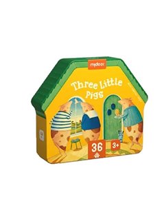 Mideer παζλ "Τα τρία Γουρουνάκια" 36 τεμαχίων