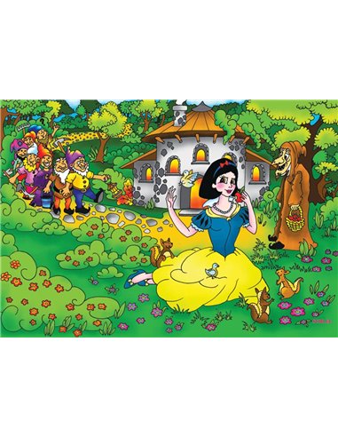 Next παζλ "Χιονάτη" 25x35εκ. 30 τεμαχίων