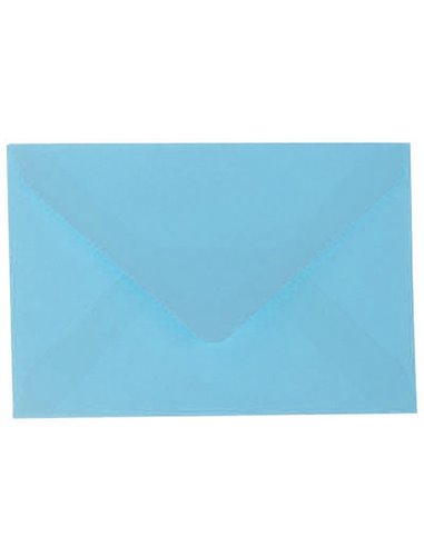 Φάκελοι αλληλογραφίας γαλάζιοι πακέτο 20 τεμ. 7,5x11εκ.