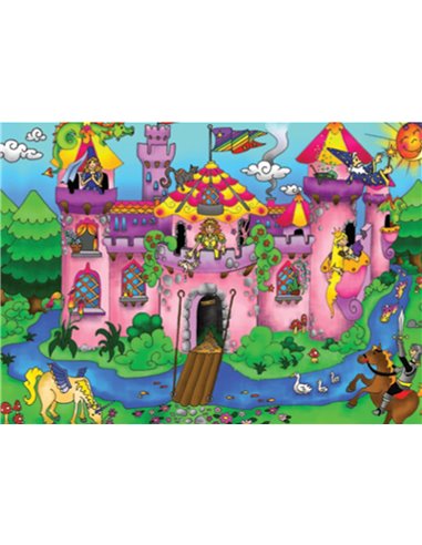 Next παζλ "Το παραμυθένιο κάστρο" 35x50εκ. 48 τεμαχίων