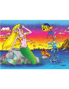 Next παζλ "Η μικρή γοργόνα" 25x35εκ. 30 τεμαχίων