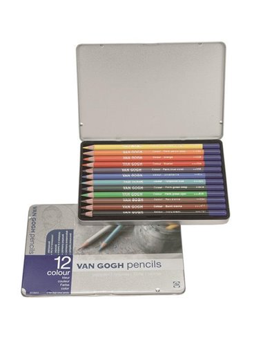 Talens Van Gogh sketch pencils-ξυλομπογιές 12χρωμάτων