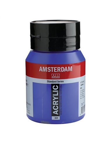 Talens amsterdam ακρυλικό χρώμα 504 ultramarine 500ml