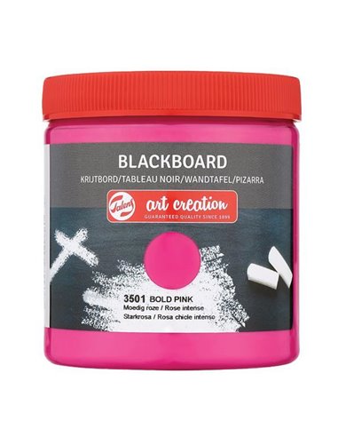 Talens blackboard paint 3501 bold pink, 250 ml