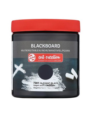 Talens blackboard paint 7001 elegant black, 250 ml