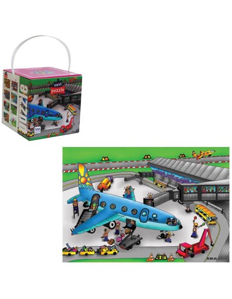 Next παζλ "Αεροδρόμιο" 35x50εκ. 100 τεμάχια