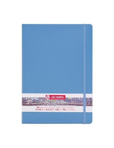 Talens Sketch book γαλάζιο 80φυλ. 21x30εκ. 140 γρ.