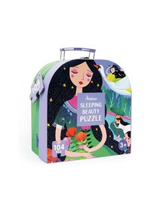 Mideer παζλ σε βαλιτσάκι "Sleeping Beauty" 104 τεμαχίων