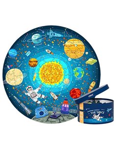 Mideer παζλ με κοπτικό "Περιπλάνηση στο διάστημα" 150 τεμαχίων