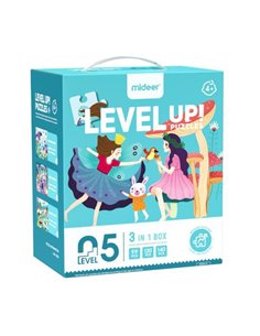 Mideer παζλ 3 σε 1 - Level Up 5 "Magic World" 99,120 - 130τμχ