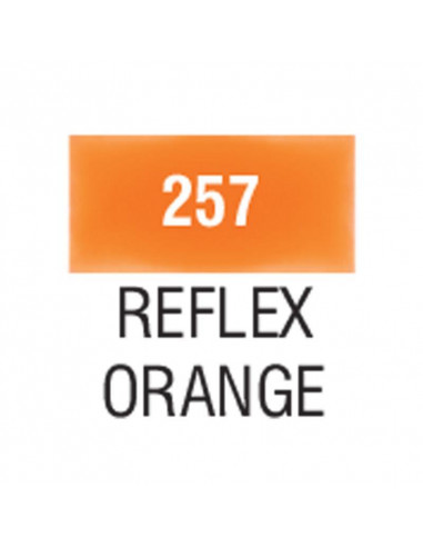 Talens χρώμα decorfin textile 257 reflex orange 16ml
