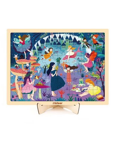 Mideer παζλ ξύλινο "Fairy Princess" 48 τεμαχίων