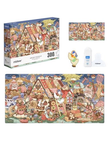 Mideer παζλ Artist - Magical Desert Bar 300 τεμαχίων με pin