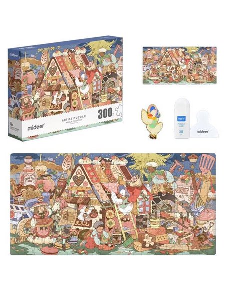 Mideer παζλ Artist - Magical Desert Bar 300 τεμαχίων με pin