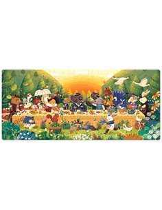 Mideer παζλ "Forest Carnival" 528 τεμαχίων