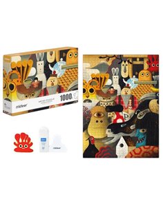 Mideer παζλ Artist - Japanese Monsters 1000 τεμαχίων με pin