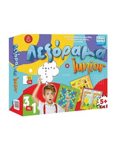 Επιτραπέζιο παιχνίδι "Λεξόραμα junior 3 σε 1" Υ5x38x25εκ.