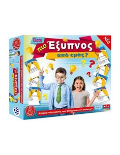 Επιτραπέζιο παιχνίδι "Είσαι πιο έξυπνος από εμένα?" Υ7,5x42x25εκ.