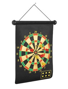 Στόχος με 6 βελάκια μαγνητικός 47,5x31εκ.