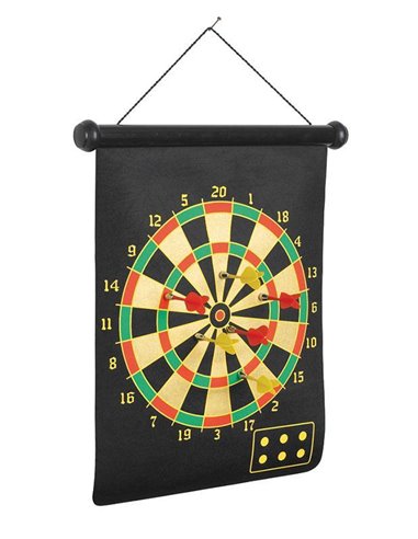 Στόχος με 6 βελάκια μαγνητικός 47,5x31εκ.