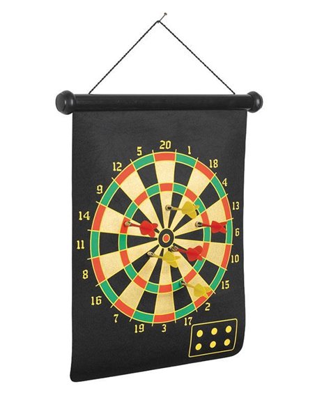 Στόχος με 6 βελάκια μαγνητικός 47,5x31εκ.