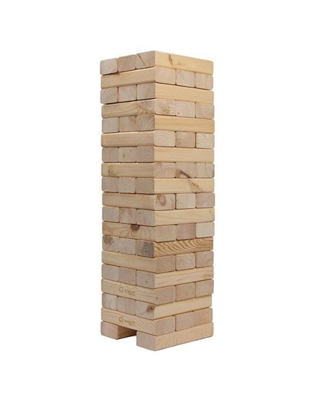 Goki επιτραπέζιο Jenga ξύλινο 51 τεμαχίων Υ25,5x7,5x7,5εκ.