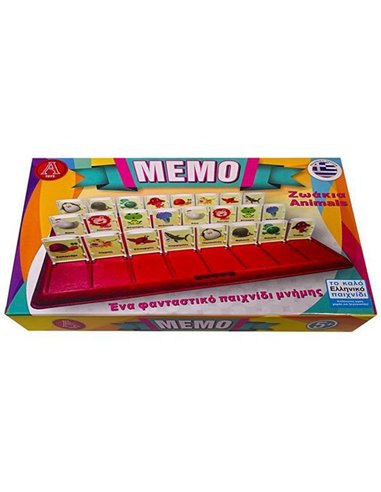 Εκπαιδευτικό παιχνίδι memo με ζωάκια