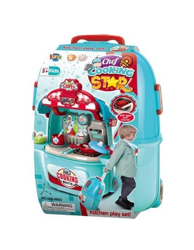 Luna βαλιτσάκι με κουζινικά Υ36x27x16,5εκ.