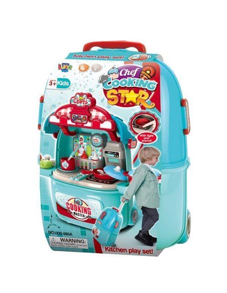 Luna βαλιτσάκι με κουζινικά Υ36x27x16,5εκ.