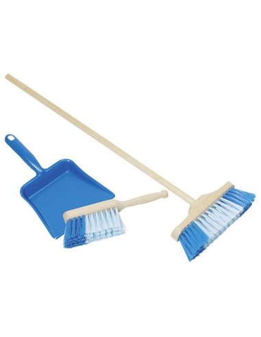 Goki σετ φαράσι,σκούπα και σκουπάκι σε παιδικό μέγεθος.