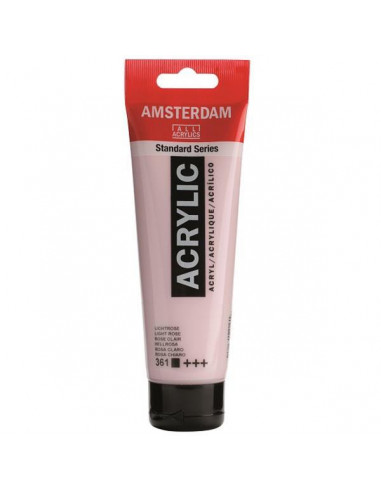 Talens amsterdam ακρυλικό χρώμα 361 light rose 120ml