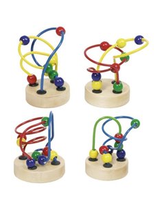 Goki παιχνίδι δεξιοτεχνίας ξύλινο 7-9εκ. σε 4 σχέδια.