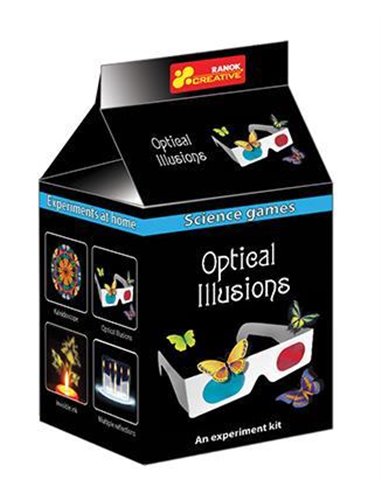 Επιστημονικό παιχνίδι "Οπτικές αυταπάτες" Υ15x8x8εκ.