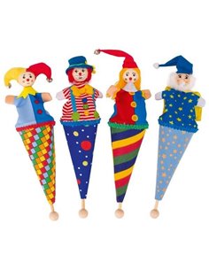 Goki φιγούρες κλόουν σε χωνί Υ25εκ.