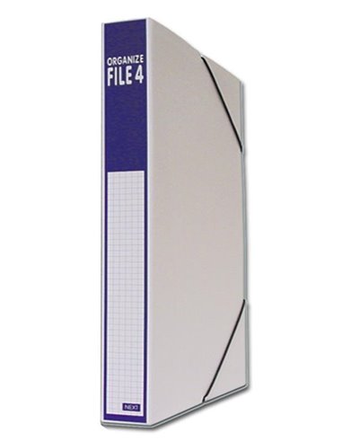 Next κουτί αρχειοθέτησης λευκό μπλε Υ36x27x4εκ.