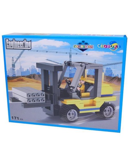 Κουτί με 171 τουβλάκια κατασκευή κλαρκ