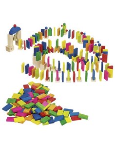 Goki τουβλάκια ντόμινο ξύλινα 247 τεμάχια.