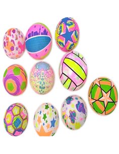 Μπάλα πλαστική  Ø23εκ σε διάφορα σχέδια