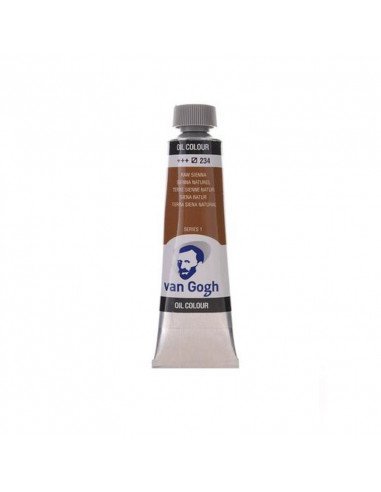 Talens van gogh χρώμα λαδιού 234 raw sienna 20ml