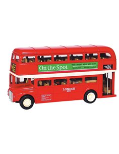 Λεωφορείο λονδρέζικο μεταλλικό 12εκ.