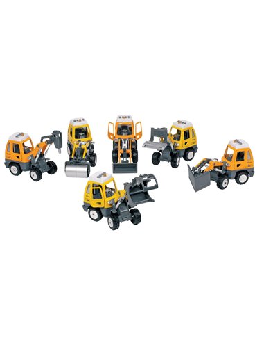 Γερανοί μεταλλικοί 16-18εκ. σε 6 σχέδια