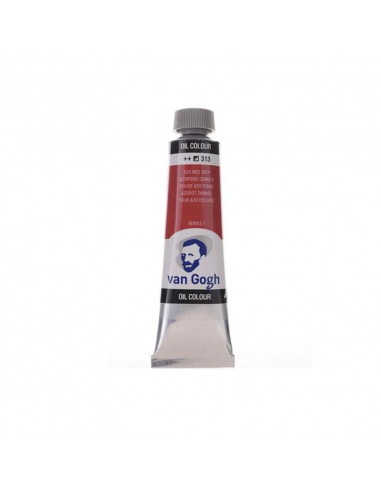 Talens van gogh χρώματα λαδιού 60ml (313-Azo red deep)