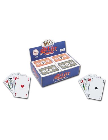Star τράπουλα χάρτινη μπλε