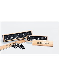 Ντόμινο 55 τεμαχίων σε ξύλινο κουτί