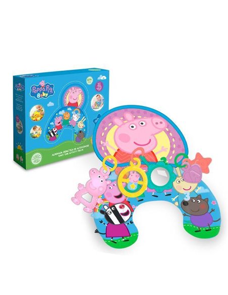 Παιχνίδι-μαξιλάρι δραστηριοτήτων "Peppa" 50x37x13εκ.