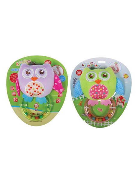 Λούτρινη κουδουνίστρα 14εκ. 2 σχέδια